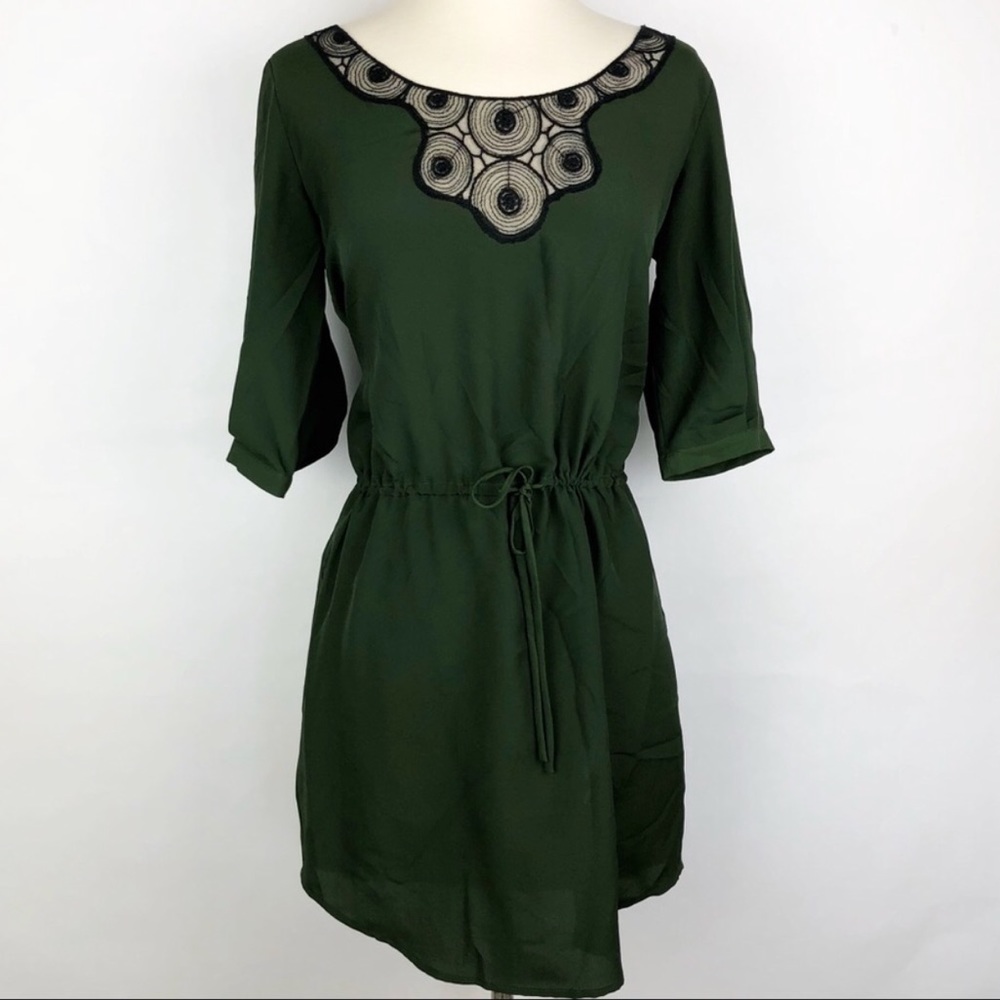 Vasia Olive green dress